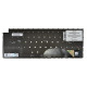Kompatibilní 0K3VC4 tastatură pentru notebook, fără ramă, negru, cu iluminare din spate