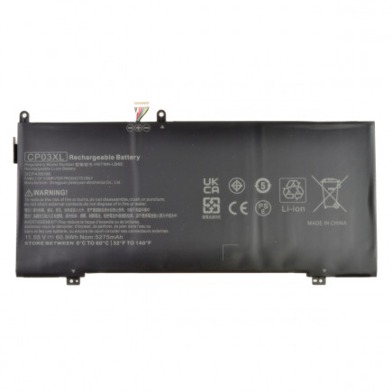 Kompatibilní 929072-855 Acumulator Li-poly 5275mAh, 11,55V, 60,9Wh