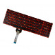 Acer Aspire AN515-56 tastatură pentru notebook, fără ramă, negru CZ/SK, cu iluminare din spate