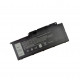 Kompatibilní 0T2T3J Acumulator 58Wh Li-poly 14,8V neagră