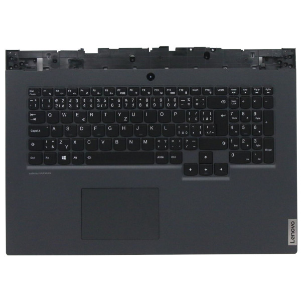 Lenovo Legion 5-17IMH05H tastatură pentru notebook-ul CZ/SK culoarea Negru, Palmprest,touchpad