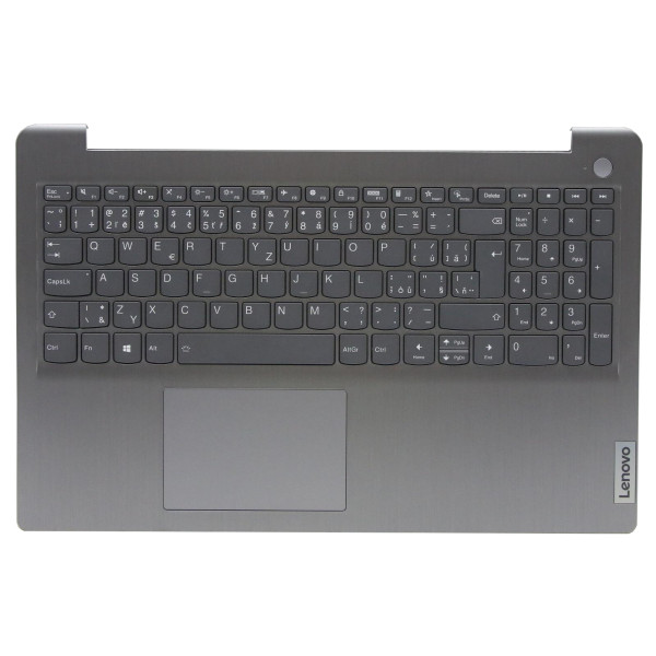 Lenovo IdeaPad 3-15ITL6 tastatură pentru notebook-ul CZ/SK culoarea Gri, Palmrest, Cu touchpad