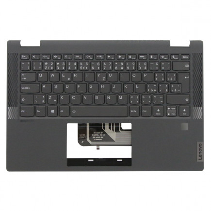Lenovo IdeaPad Flex 5-14ARE05 tastatură pentru notebook-ul CZ/SK culoarea Negru, Palmprest, Fără touchpad
