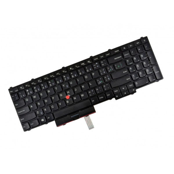 Lenovo ThinkPad P71 tastatură pentru notebook-ul CZ/SK Culoarea negru , Fără iluminare din spate