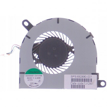 Ventilator Răcitor pentru notebook Kompatibilní 692890-001