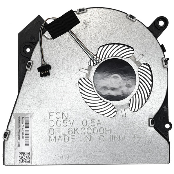 Ventilator Răcitor pentru notebook Kompatibilní L45100-001