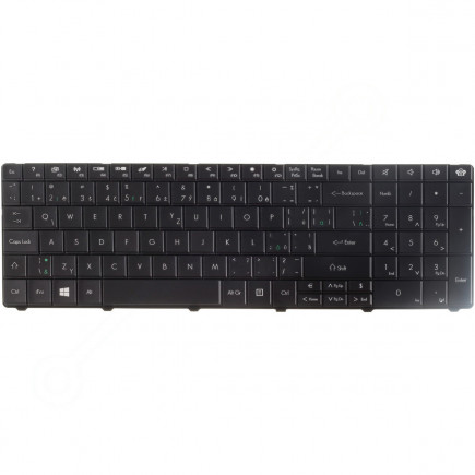 Packard Bell EasyNote EG70 tastatura cehă fără ramă de culoare neagră pentru laptopuri