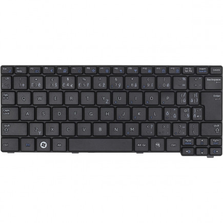 Samsung NP-N150 tastatură pentru notebook-ul CZ/SK culoarea Negru, fără iluminare din spate