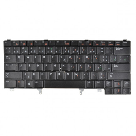 Dell Latitude E5420 tastatură pentru notebook-ul CZ/SK culoarea Negru, fără iluminare din spate