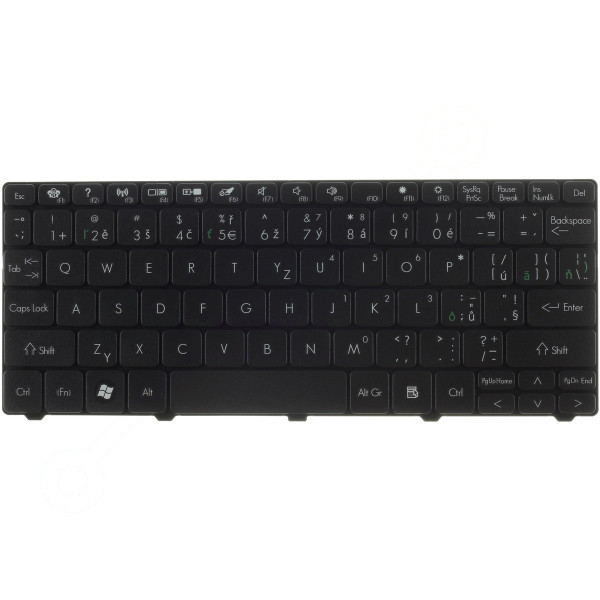 Packard Bell dot se tastatură pentru notebook-ul CZ/SK culoarea Negru, fără iluminare din spate