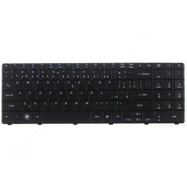 Acer Aspire 5732Z tastatură pentru notebook-ul CZ/SK culoarea Negru, fără iluminare din spate
