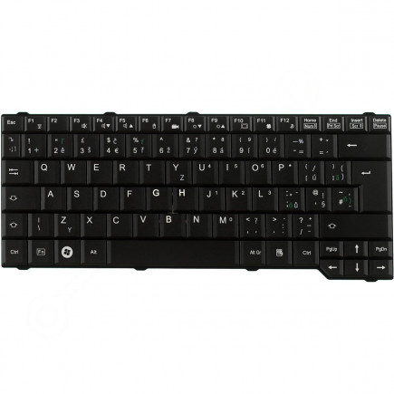 Fujitsu Siemens ESPRIMO Mobile V6535 tastatură pentru notebook-ul CZ/SK culoarea Negru, fără iluminare din spate