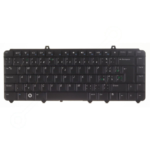 Dell XPS M1530 tastatură pentru notebook-ul CZ/SK culoarea Negru, fără iluminare din spate