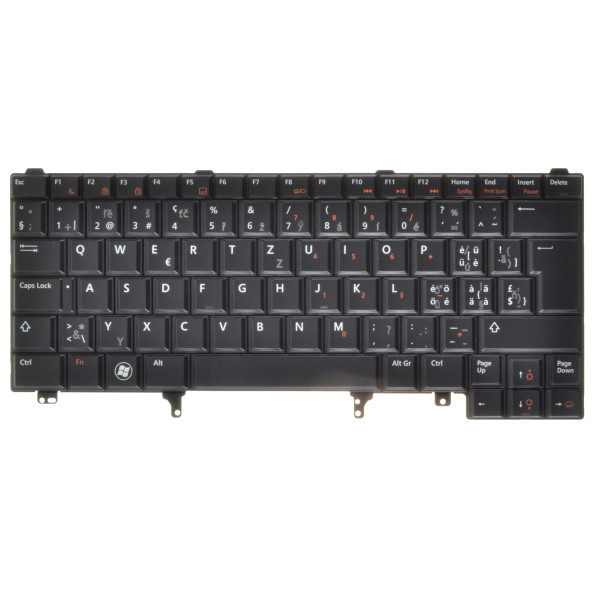 Dell Latitude E6420M tastatură pentru notebook-ul CZ/SK culoarea Negru / Alb / Argintiu