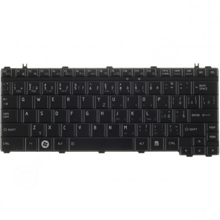 Toshiba Portege m800-107 tastatură pentru notebook-ul CZ/SK culoarea Negru, fără iluminare din spate
