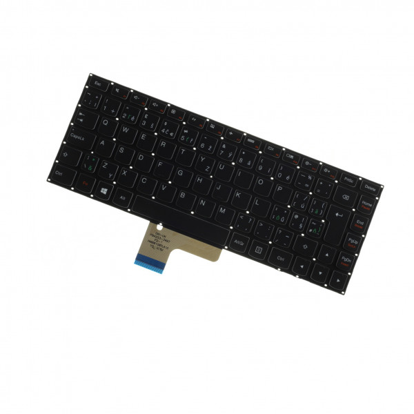 Lenovo IdeaPad U330 Touch tastatura cehă fără ramă de culoare neagră / albă / argintie pentru laptopuri