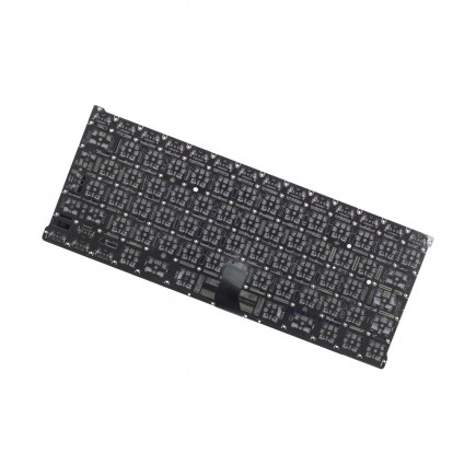 Apple MacBook Air 13 A1304 tastatura cehă fără ramă de culoare neagră / albă / argintie pentru laptopuri