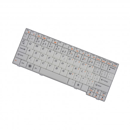 Lenovo IdeaPad S10-3c tastatură pentru notebook-ul CZ/SK culoarea Alba, fără iluminare din spate