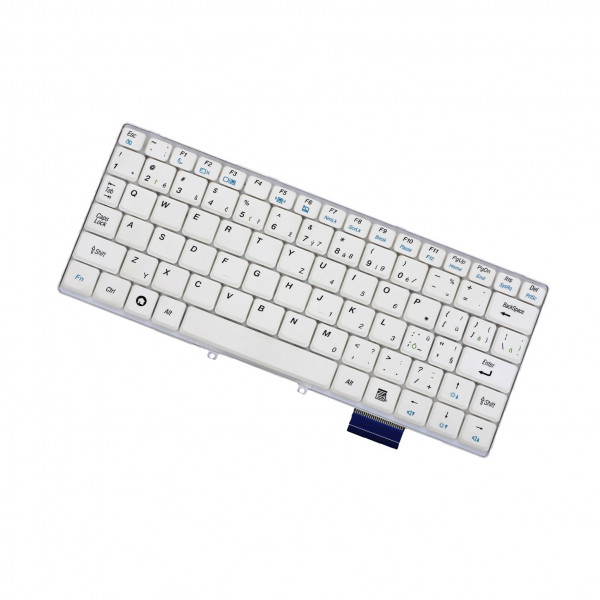 Lenovo IdeaPad S10 tastatură pentru notebook-ul CZ/SK culoarea Alba, fără iluminare din spate