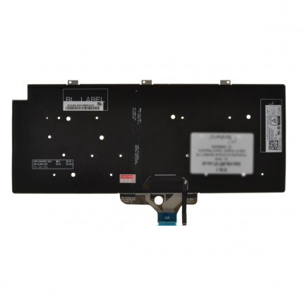 Dell Latitude 13 (5320) tastatură pentru notebook, fără ramă, negru CZ/SK, cu iluminare din spate
