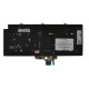 Dell Latitude 13 (7320) tastatură pentru notebook, fără ramă, negru CZ/SK, cu iluminare din spate