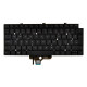 Dell Latitude 13 7320 tastatură pentru notebook, fără ramă, negru CZ/SK, cu iluminare din spate