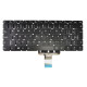 Lenovo IdeaPad Yoga 710-14ISK tastatură pentru notebook, fără ramă, negru CZ/SK, cu iluminare din spate
