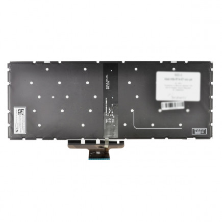 Lenovo IdeaPad Yoga 710-14ISK tastatură pentru notebook, fără ramă, negru CZ/SK, cu iluminare din spate