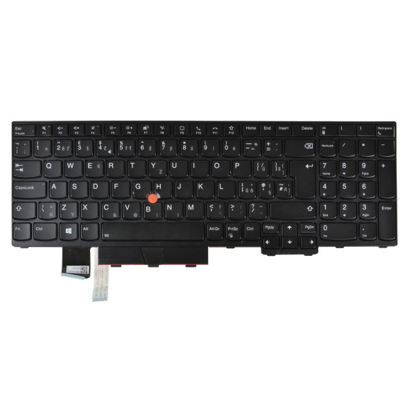 Lenovo ThinkPad L15 Gen 2 tastatură pentru notebook-ul CZ/SK culoarea Negru