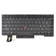 Lenovo ThinkPad P14S GEN 1 tastatură pentru notebook-ul CZ/SK culoarea Negru
