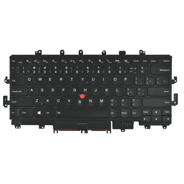 Lenovo ThinkPad Yoga X1 1ST GEN tastatură pentru notebook-ul CZ/SK culoarea Negru