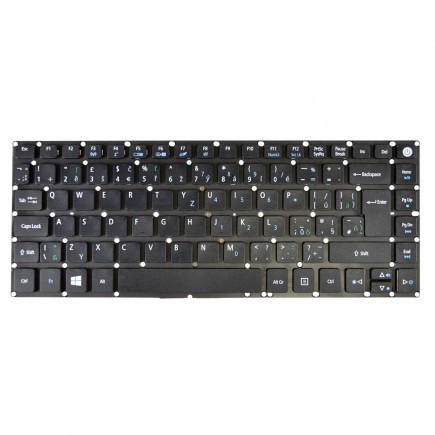 Acer TravelMate P249-G2-M tastatura cehă fără ramă de culoare neagră pentru laptopuri