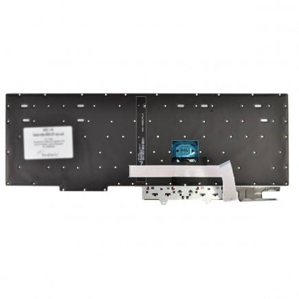 Lenovo ThinkPad E15 tastatură pentru notebook, fără ramă, negru CZ/SK, cu iluminare din spate