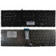 HP 15-GW0009LA tastatură pentru notebook, fără ramă, argintiu CZ/SK, cu iluminare din spate