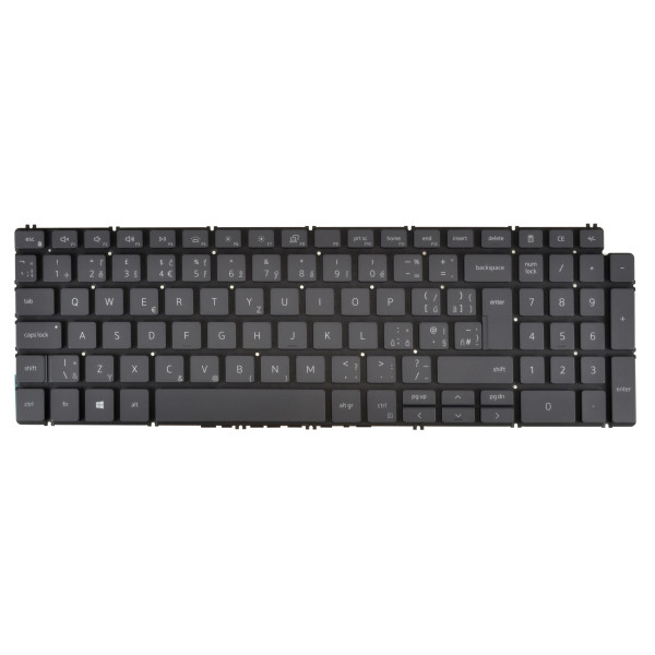 Dell Vostro 5502 tastatură pentru notebook, fără ramă, negru CZ/SK, cu iluminare din spate