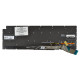 Dell Vostro 5502 tastatură pentru notebook, fără ramă, negru CZ/SK, cu iluminare din spate
