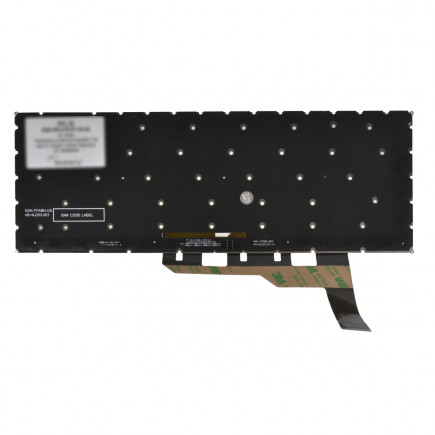MSI MODERN 15 A10M-028 tastatură pentru notebook, fără ramă, gri închis CZ/SK, cu iluminare din spate