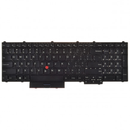 Lenovo ThinkPad P50 tastatură pentru notebook-ul CZ/SK culoarea Negru, fără iluminare din spate