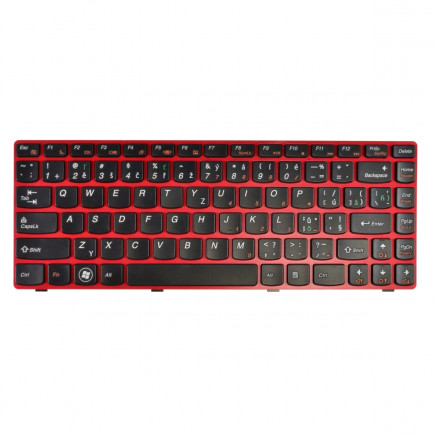 Lenovo IdeaPad Z380 2129-32U tastatură pentru notebook-ul CZ/SK culoarea Negru, fără iluminare din spate