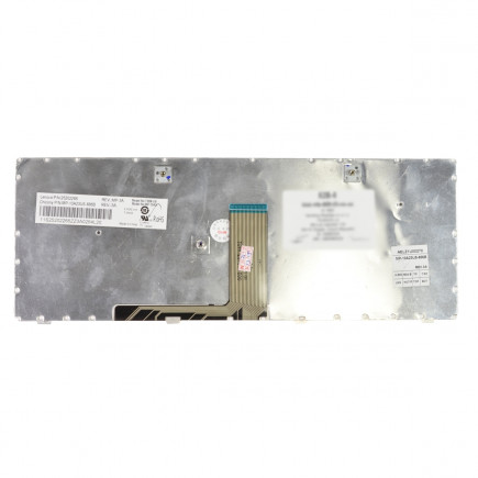 Lenovo IdeaPad Z380 2129-3CU tastatură pentru notebook-ul CZ/SK culoarea Negru, fără iluminare din spate