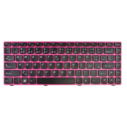 Lenovo IdeaPad Z380 2129-34U tastatură pentru notebook-ul CZ/SK culoarea Negru, fără iluminare din spate