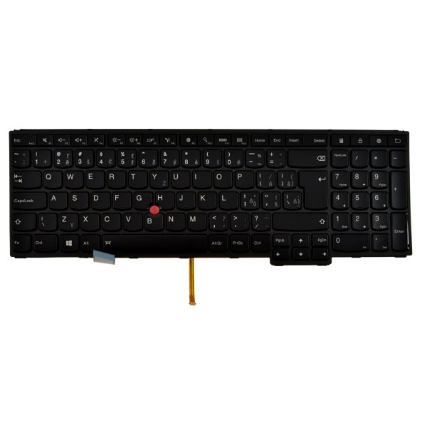 Lenovo ThinkPad Yoga 15 tastatură pentru notebook-ul CZ/SK culoarea Negru