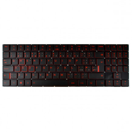 LENOVO LEGION Y7000-2019 tastatură pentru notebook, fără ramă, negru CZ/SK, cu iluminare din spate