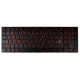 LENOVO LEGION Y7000-2019 tastatură pentru notebook, fără ramă, negru CZ/SK, cu iluminare din spate
