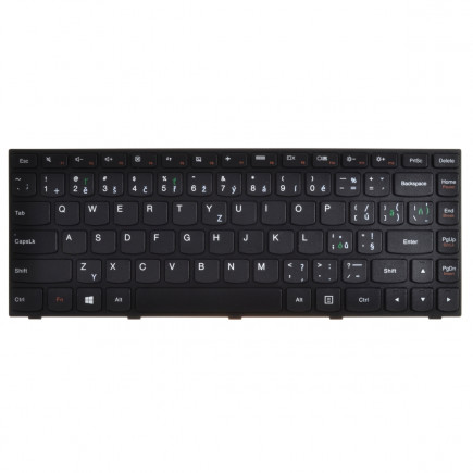 Lenovo M41-80 tastatură pentru notebook-ul CZ/SK culoarea Negru, fără iluminare din spate