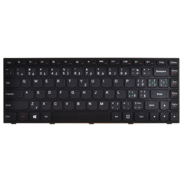 Lenovo M41-80 tastatură pentru notebook-ul CZ/SK culoarea Negru, fără iluminare din spate