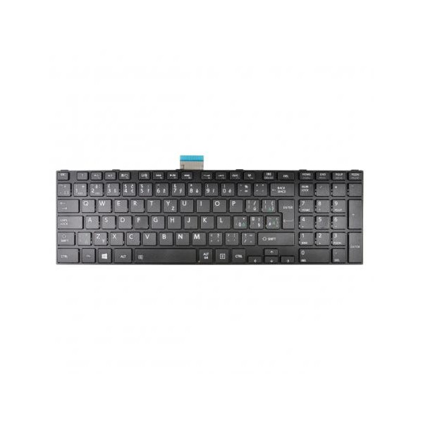Toshiba Qosmio X875 tastatură pentru notebook-ul CZ/SK culoarea Negru, fără iluminare din spate
