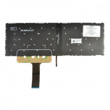 Lenovo IdeaPad Y520-15IKBM tastatură pentru notebook, fără ramă, negru CZ/SK, cu iluminare din spate