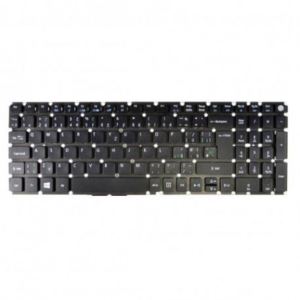 Acer Aspire V17 Nitro tastatura cehă fără ramă de culoare neagră pentru laptopuri