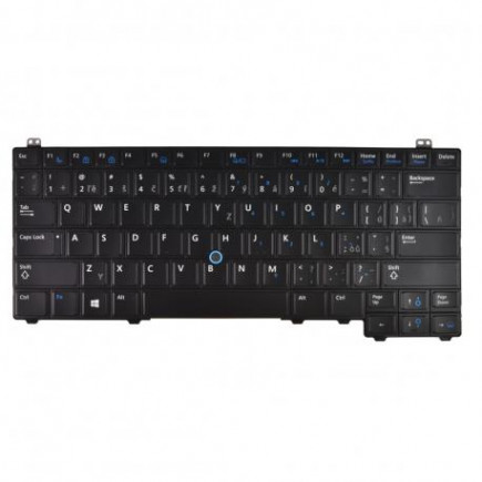 Dell Latitude E5440 tastatură pentru notebook-ul CZ/SK culoarea Negru